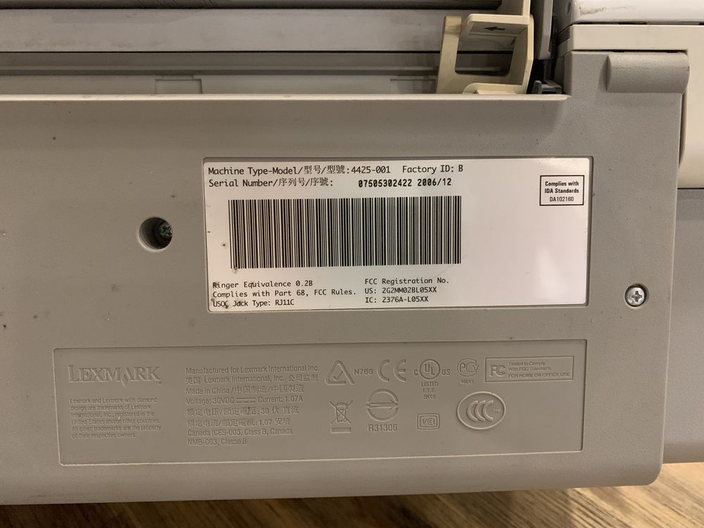 Lexmark x5470 на запчастини