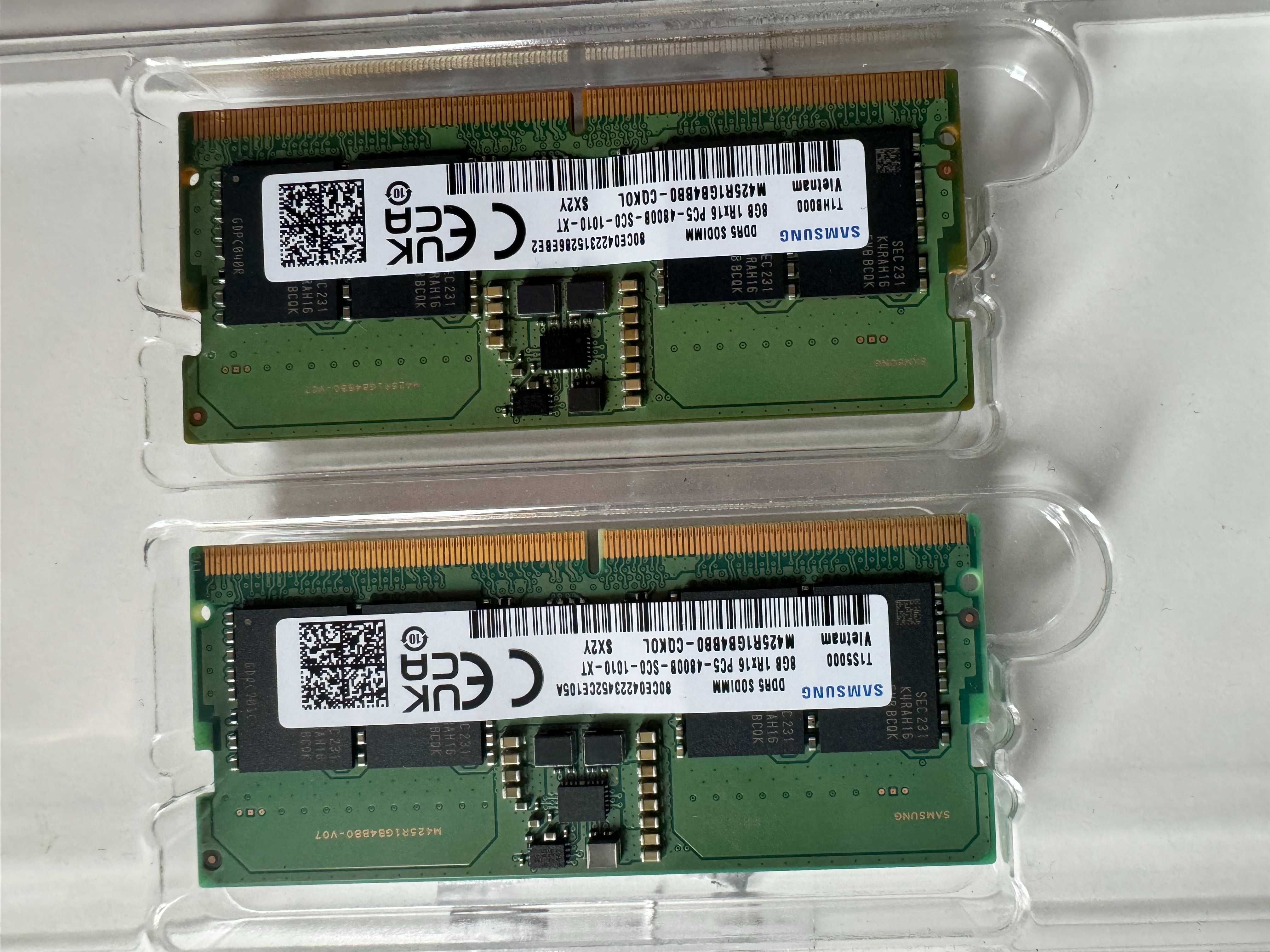 Pamięć RAM Samsung 8GB 4800mhz (2 moduły)