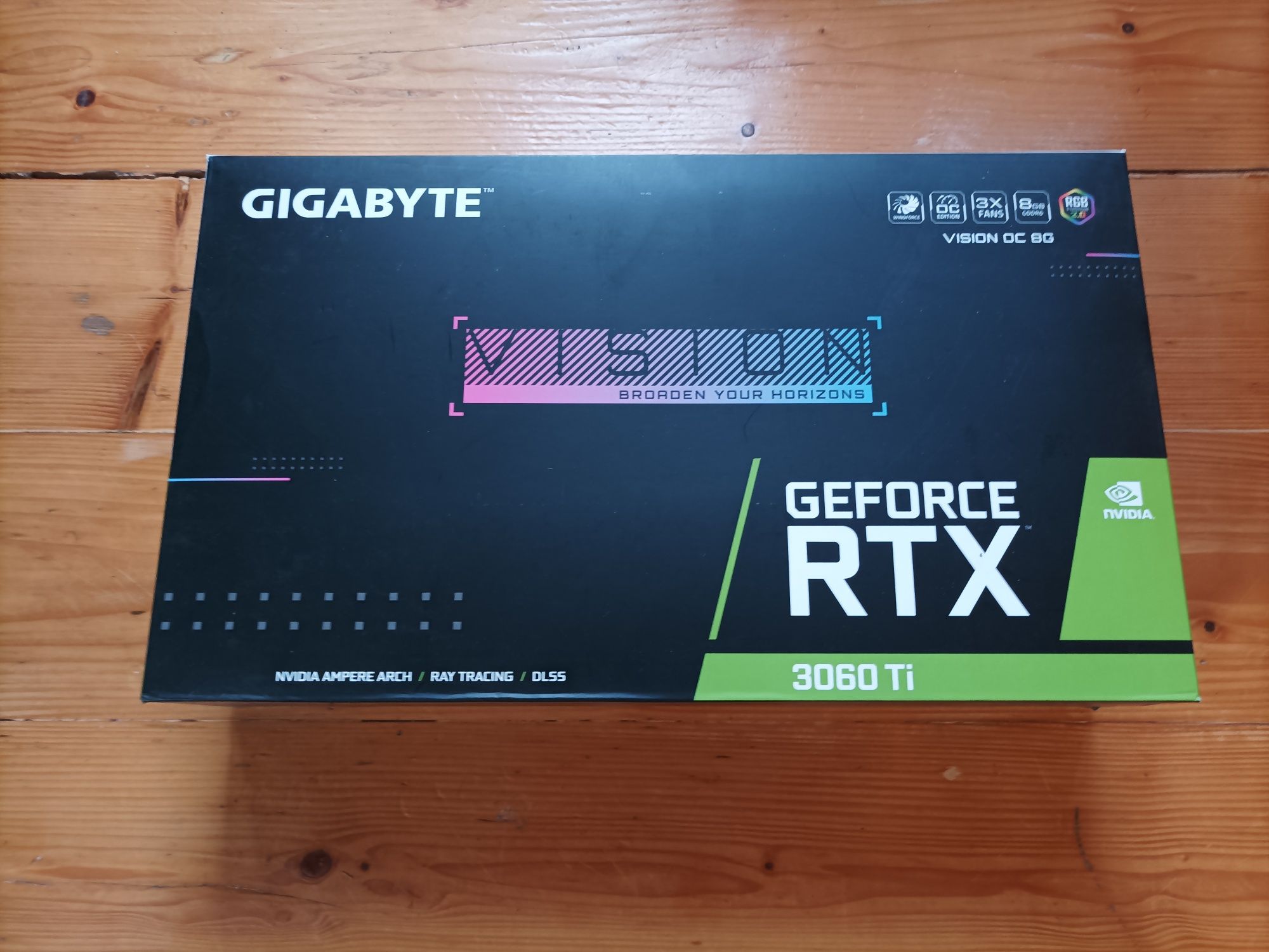 RTX 3060 TI Gigabyte Vision 8GB OC