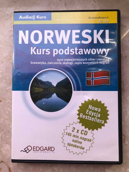 Język norweski - kurs podstawowy A1-A2 (2x CD do nauki)