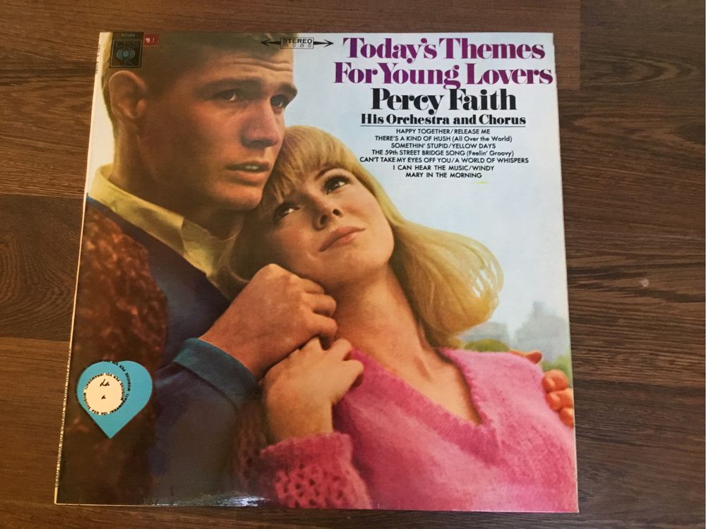 Percy faith today’s themes for young lovers winyl