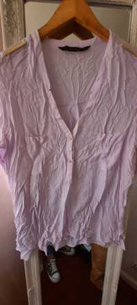 Blusa lilás usada uma vez Zara tam L