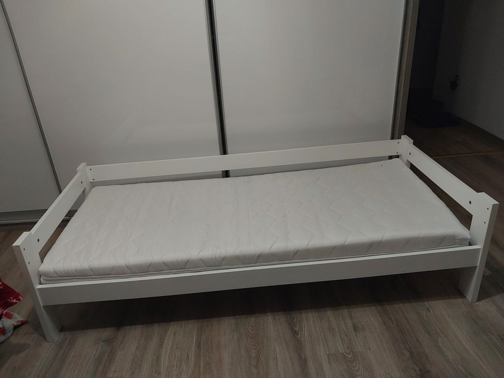 Łóżko dziecięce białe ikea