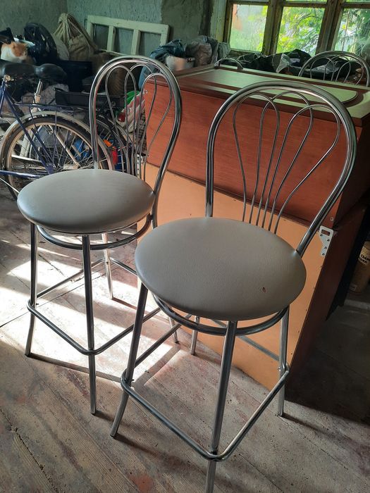 Krzesła barowe 3 sztuki