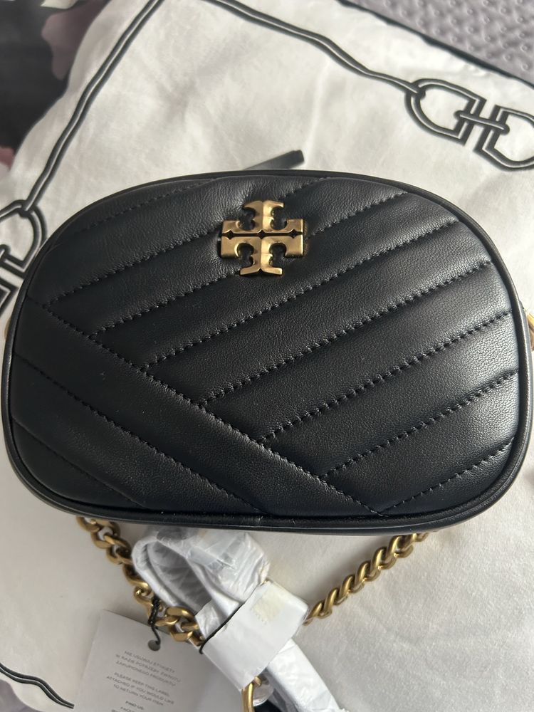 Tory burch kira small skórzana torebka