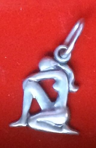 Серебряная подвеска, серебро - знак зодиака Дева.Украшение, кулон.