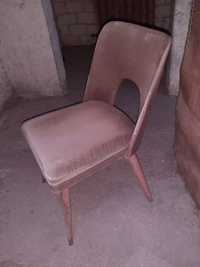 Krzesło muszelka prl
