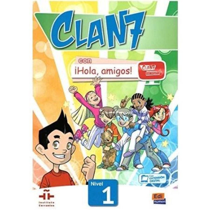 Clan 7 con Hola amigos 1 podręcznik Edi Numen Castro Maria Rok wydania