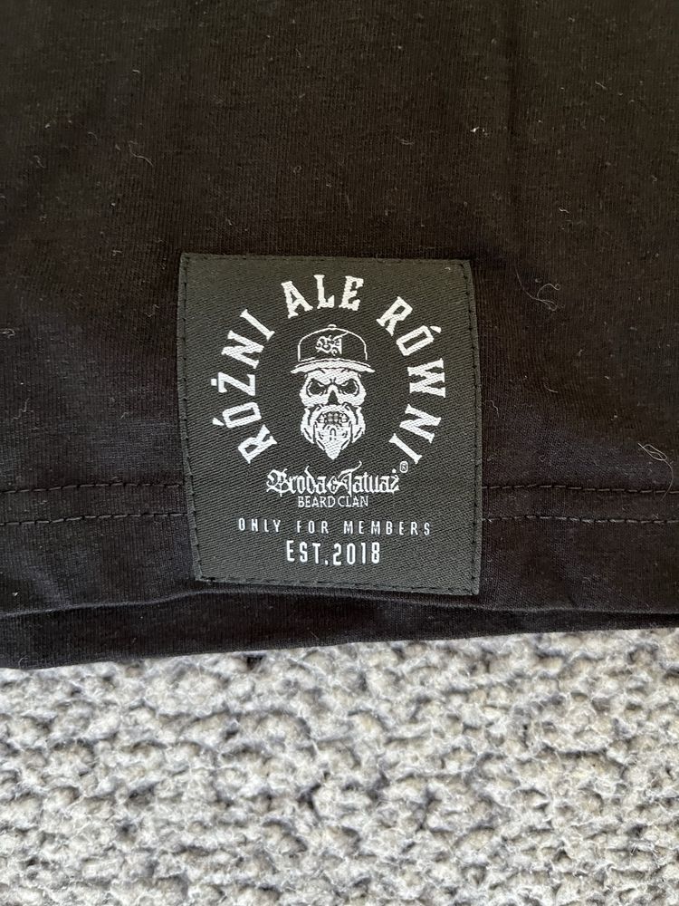 Koszulka Broda&Tatuaż dla Motocyklisty Brodacza Rockk