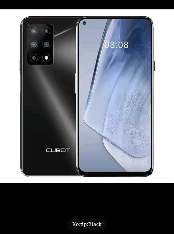 Смартфон Cubot X30 – 8/256 GB, Android, Акційна ціна