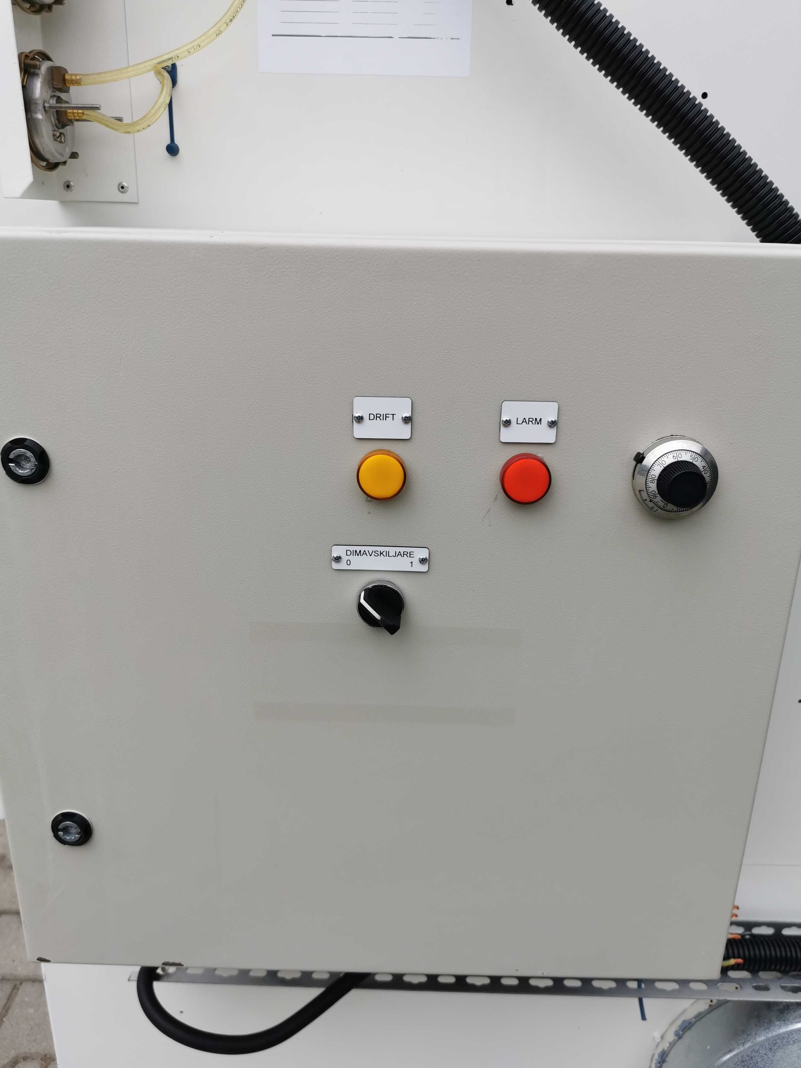 Odciąg mgły olejowej z maszyn CNC, filtr separator ABSOLENT ODR 3000