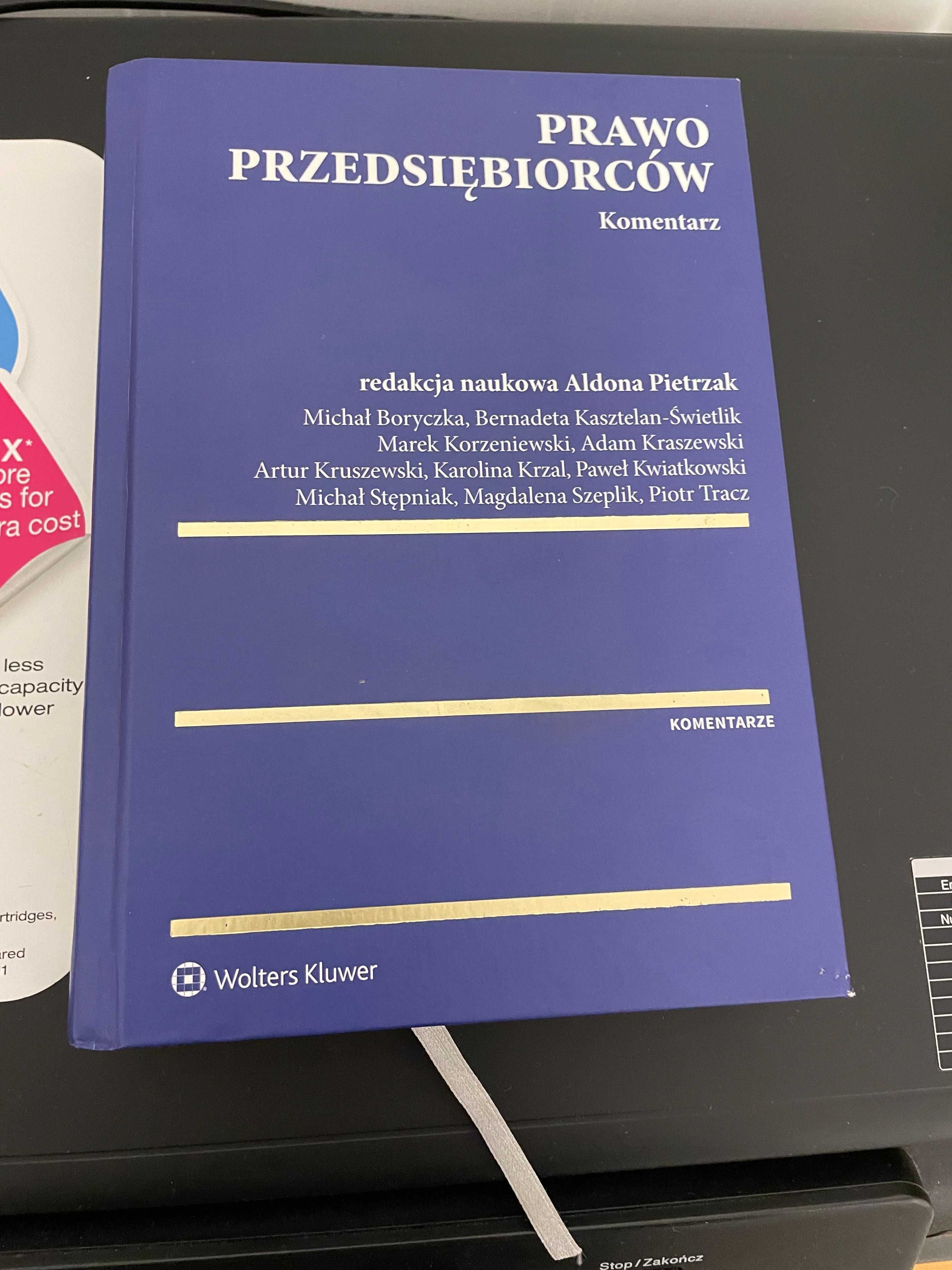 Prawo przedsiębiorców Komentarz, Pietrzak