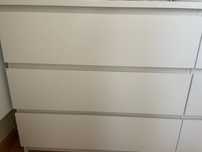 Modulo Malm 3 gavetas Ikea