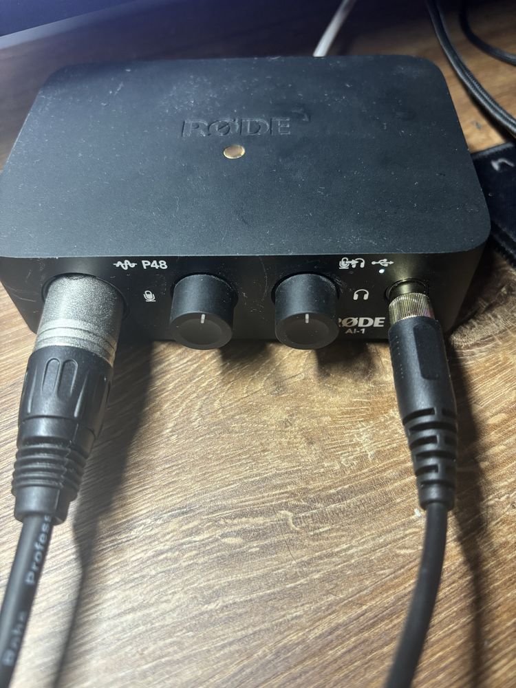 Interfejs rode ai-1 usb c
