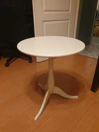 Mały, okrągły stolik IKEA Dalom / biały