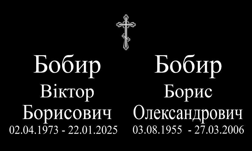 Гранітні таблички на могилу