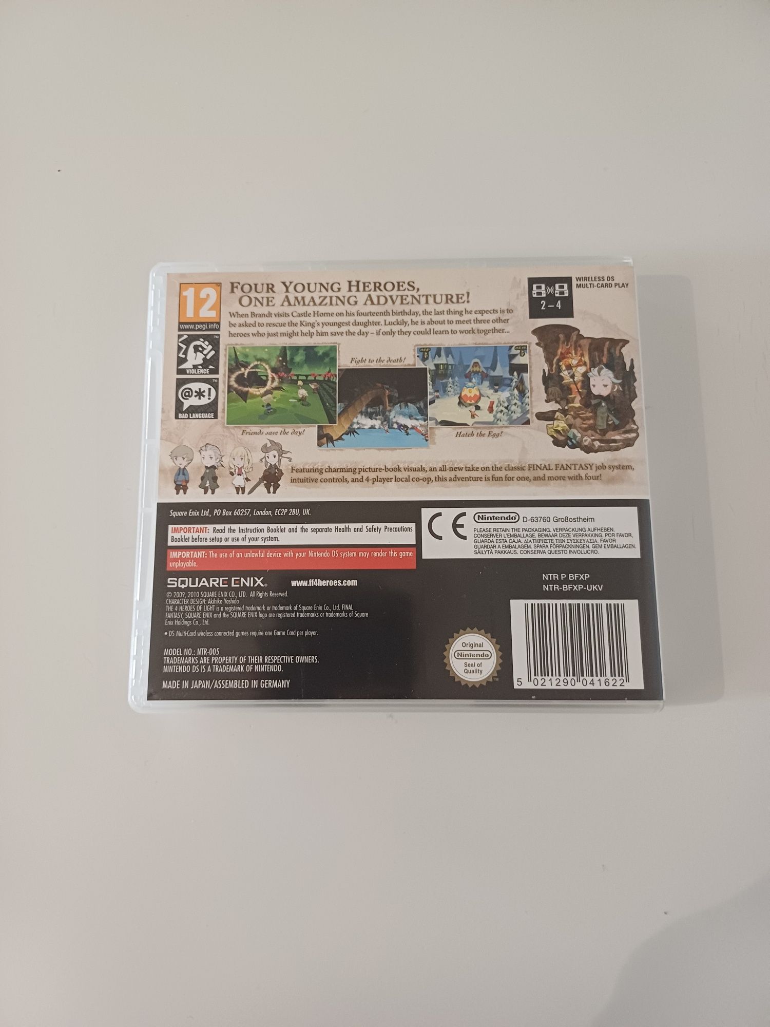 Final Fantasy The 4 Heroes of Light Nintendo DS