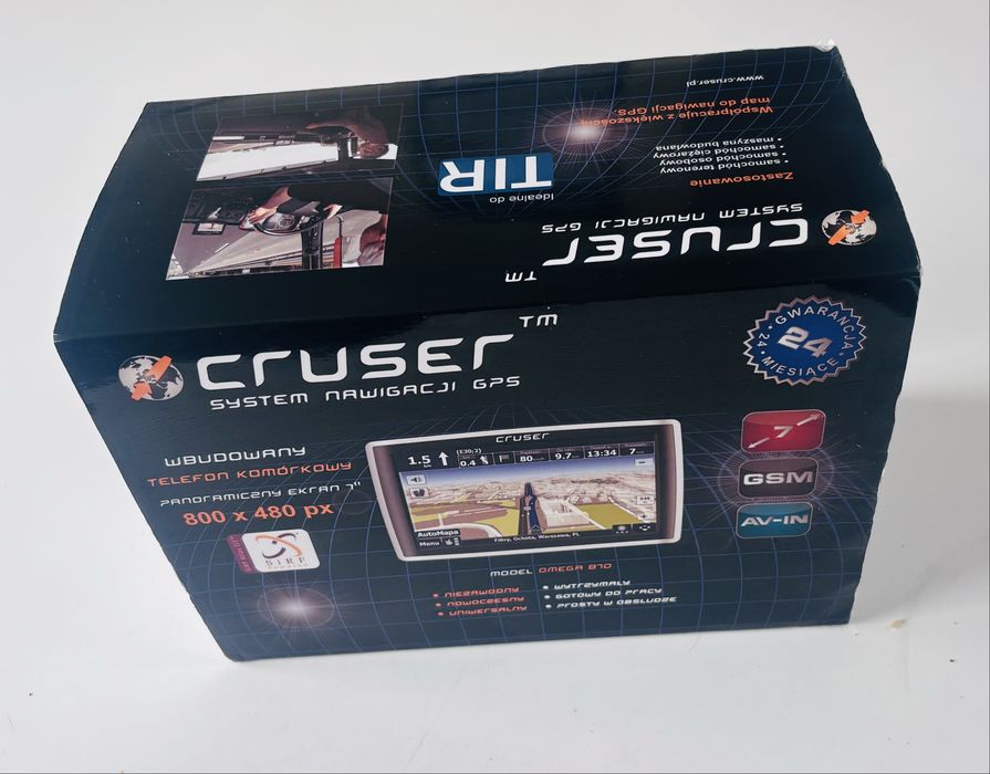 Nawigacja Cruser Omega B70 bez AutoMapa