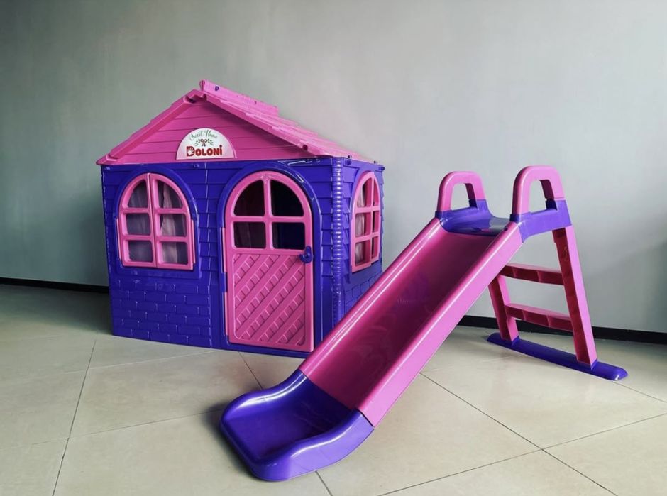 Домик детский Будинок пластиковий Дитячий будиночок Долони