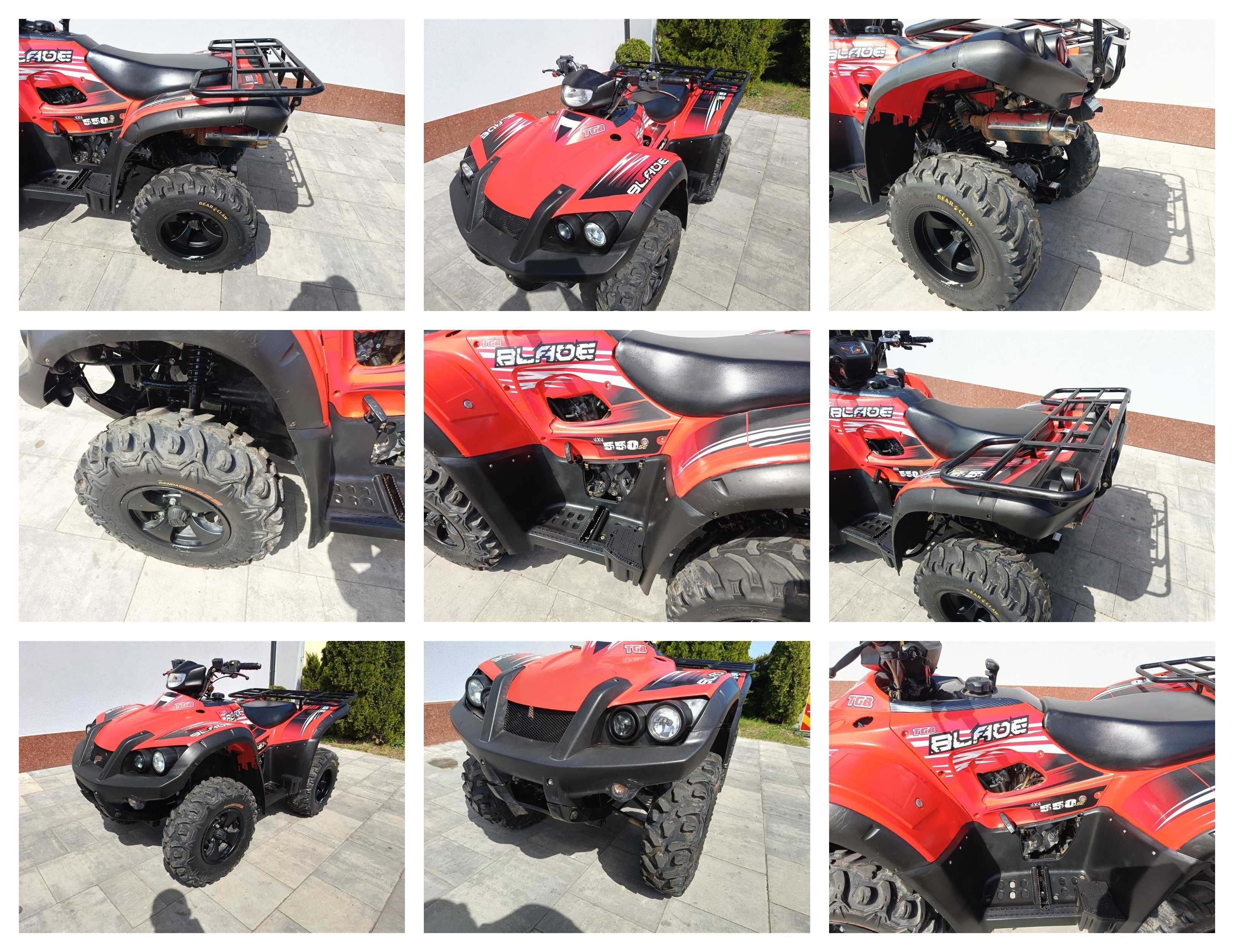TGB Blade 550 SE, 2012 r. transport, raty na oświadczenie!