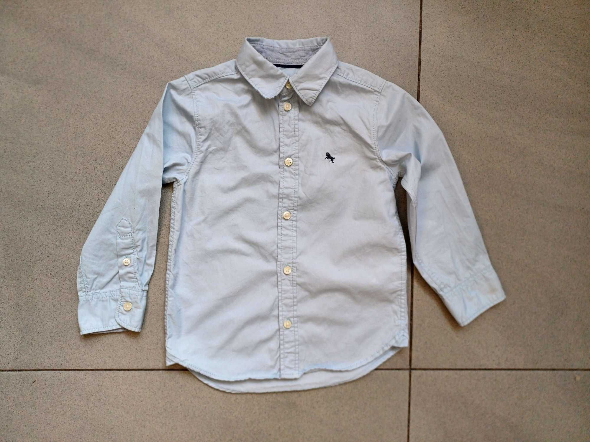 Koszula chłopięca błękitna H&M r. 98