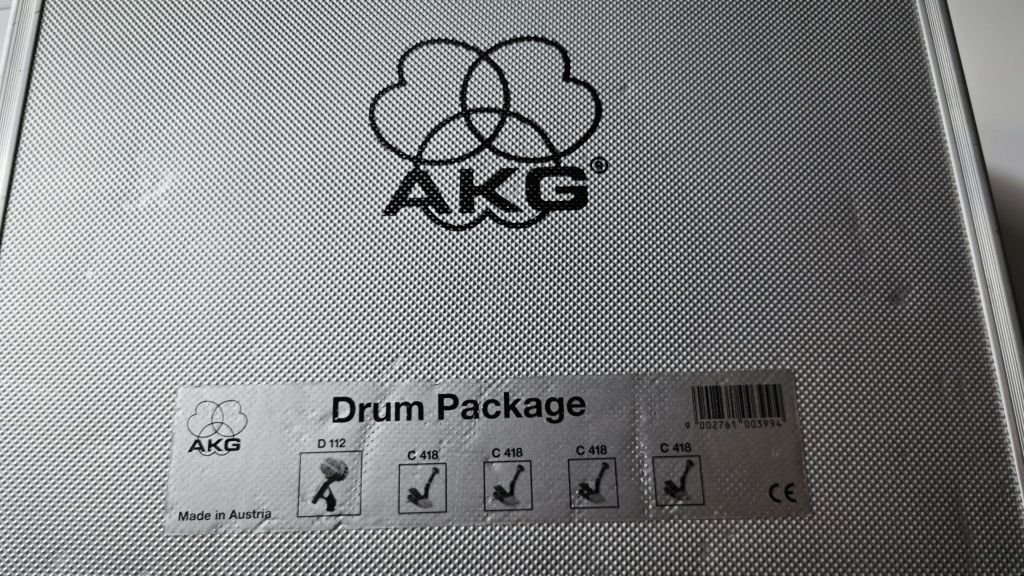 Mikrofon akg drum package d112 c418