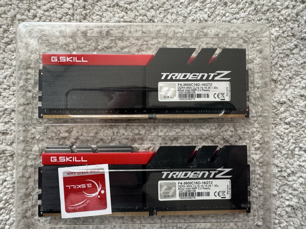 Gskill Trident z 16GB 3600 C16