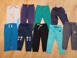Zestaw, paka spodni 17 szt, dresy + jeansy rozmiar 98/104