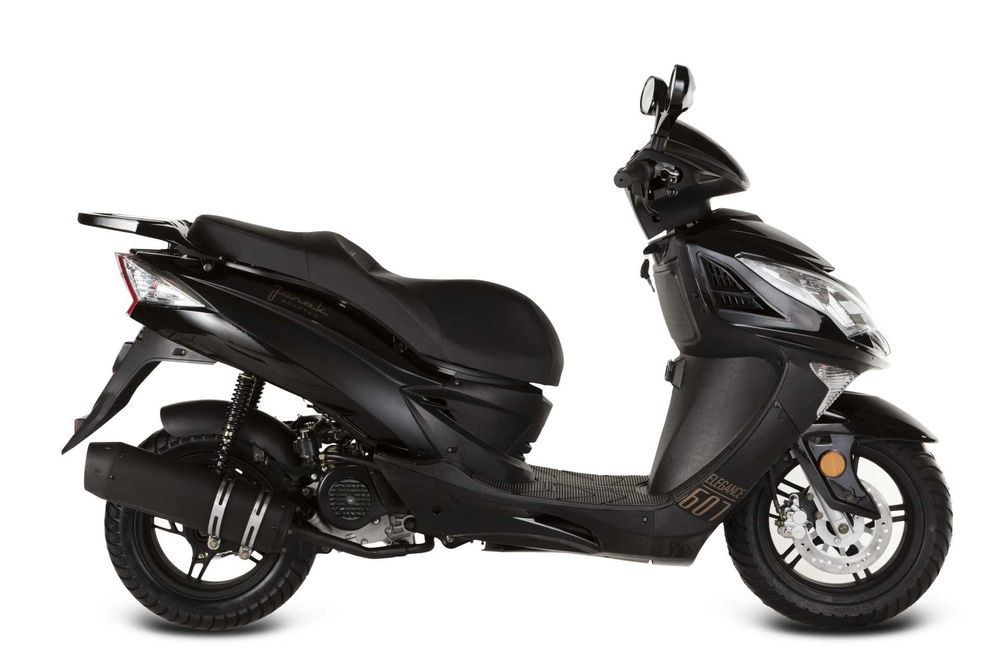 XXL Duży Skuter 50 4T Junak 607 jak Romet RXL Falcon Raty Dowóz
