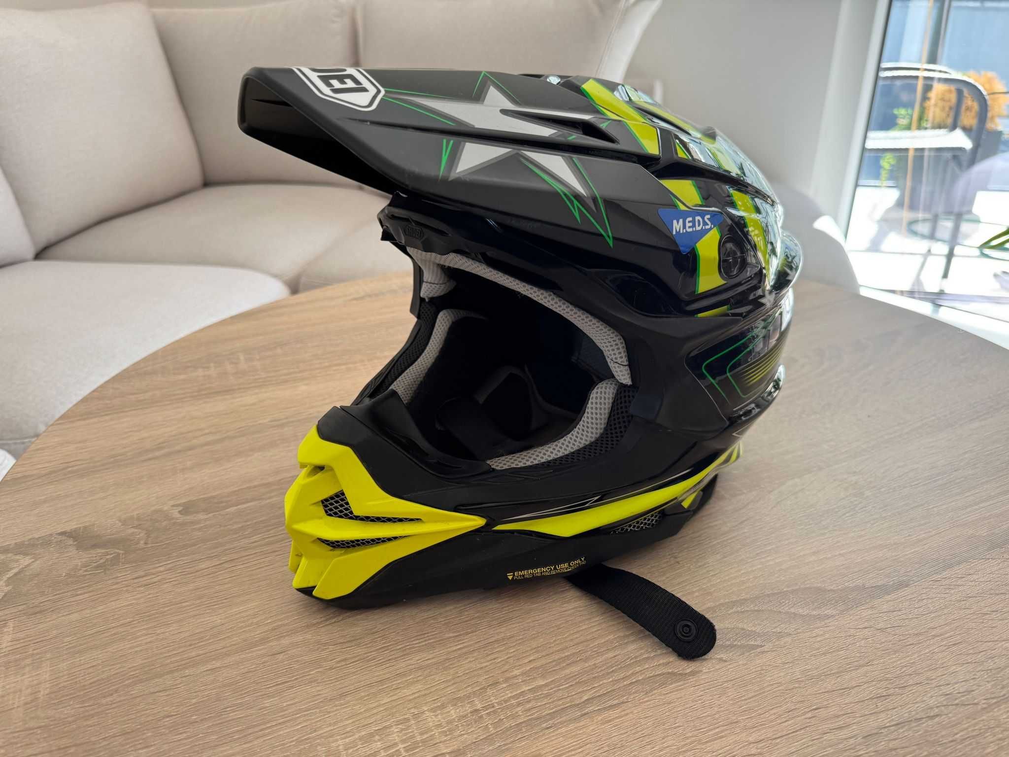 Shoei VFX WR Grant3 TC3 off-road helmet
