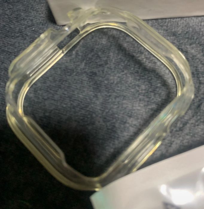 Smart watch 9 ultra como novo com 3 pulseiras novas