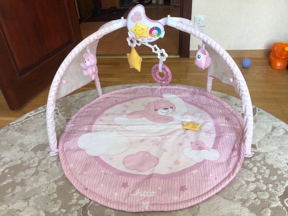 Килимок Chicco Рожевий 3в 1