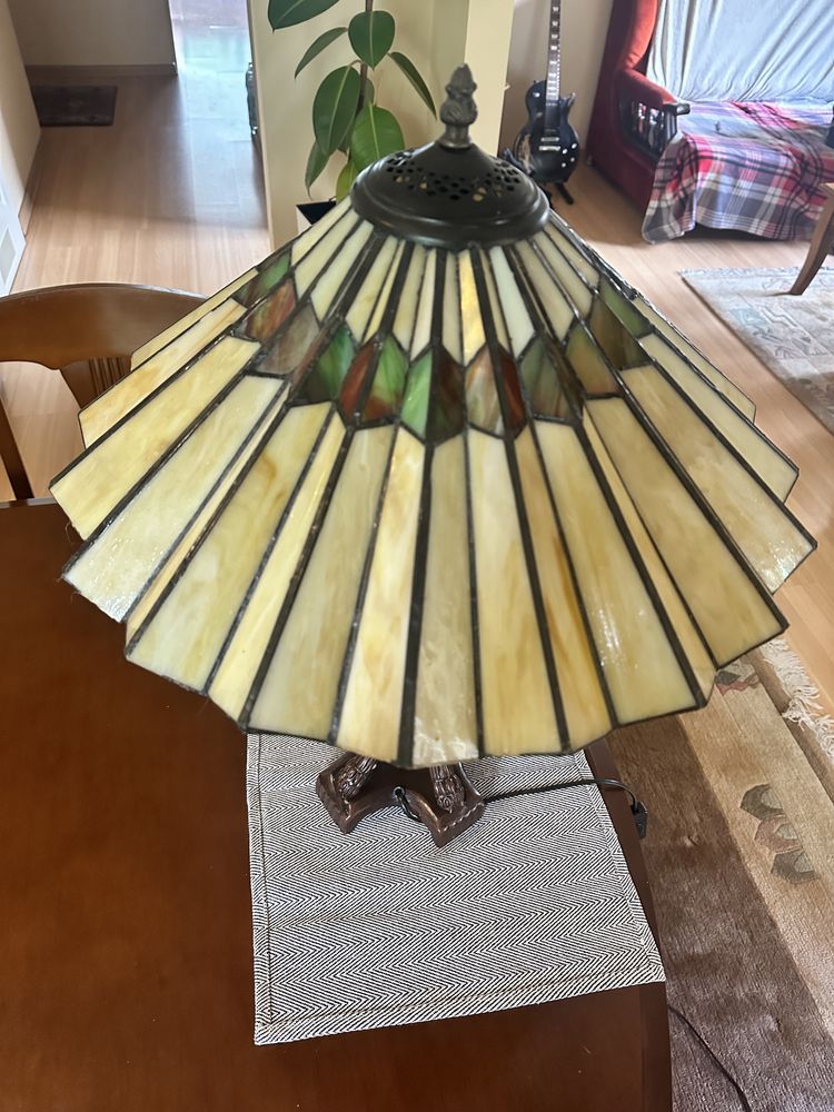 Lampa Witrażowa vintage