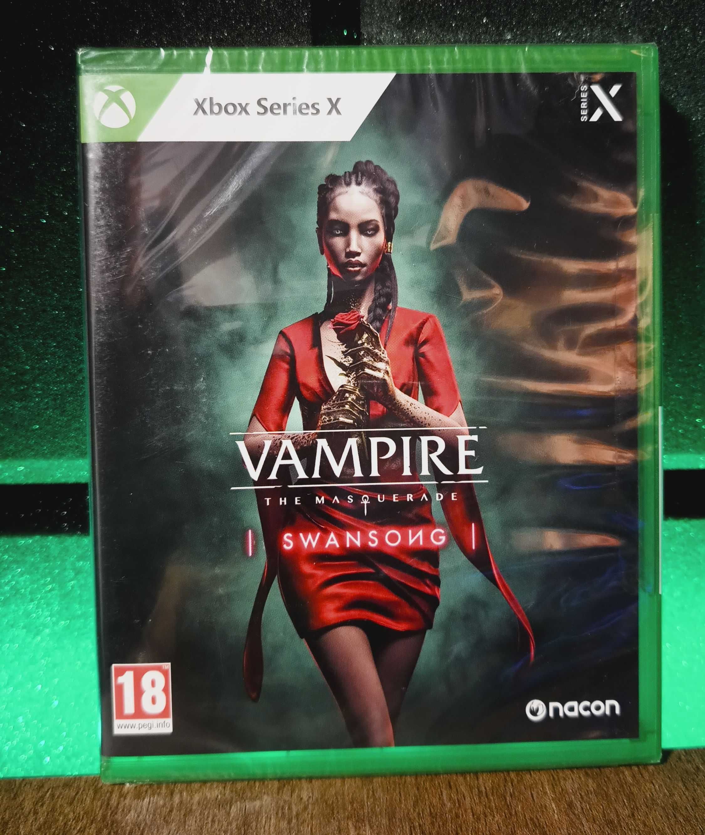 Vampire: The Masquerade Swansong Xbox Series X mroczna przygodówka PL