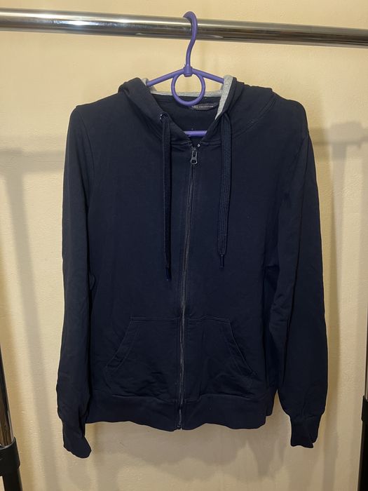 Кофта на змійці з капюшоном л