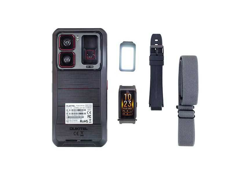 Oukitel WP300 12/512GB, акумулятор 16000mAh, смарт-годинник-ліхтарик