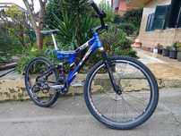 Bicicleta DS roda 26 suspensão total