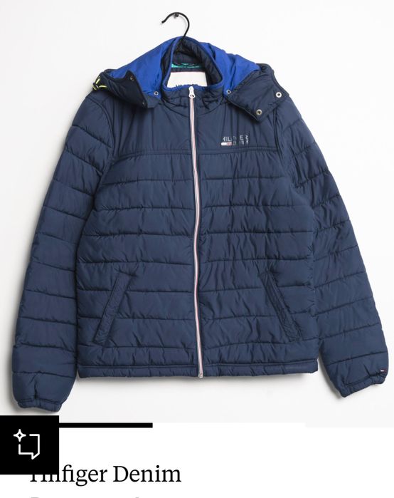Tommy Hilfiger  denim kurtka zimowa rozmiar s
