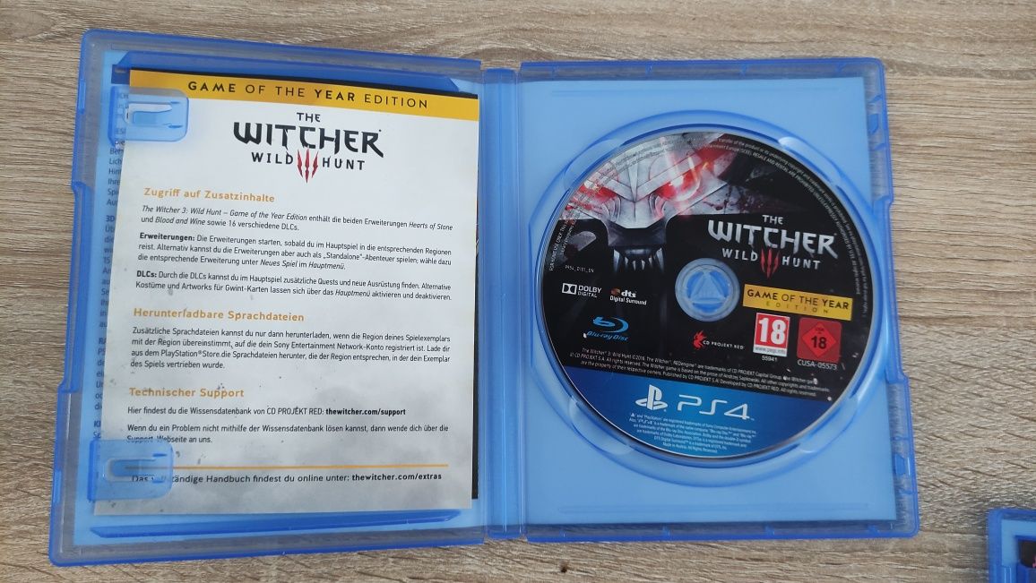 Vendo The Witcher GOTY Edition para PS4
