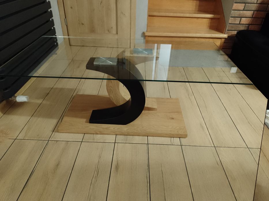 sprzedam szklaną ławę