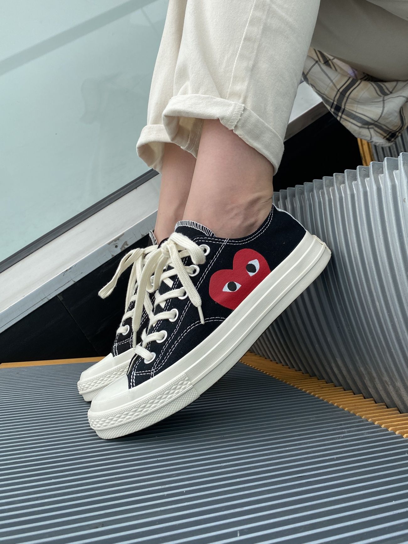 (унісекс) кеди Converse x Comme Des Garçons Play Low