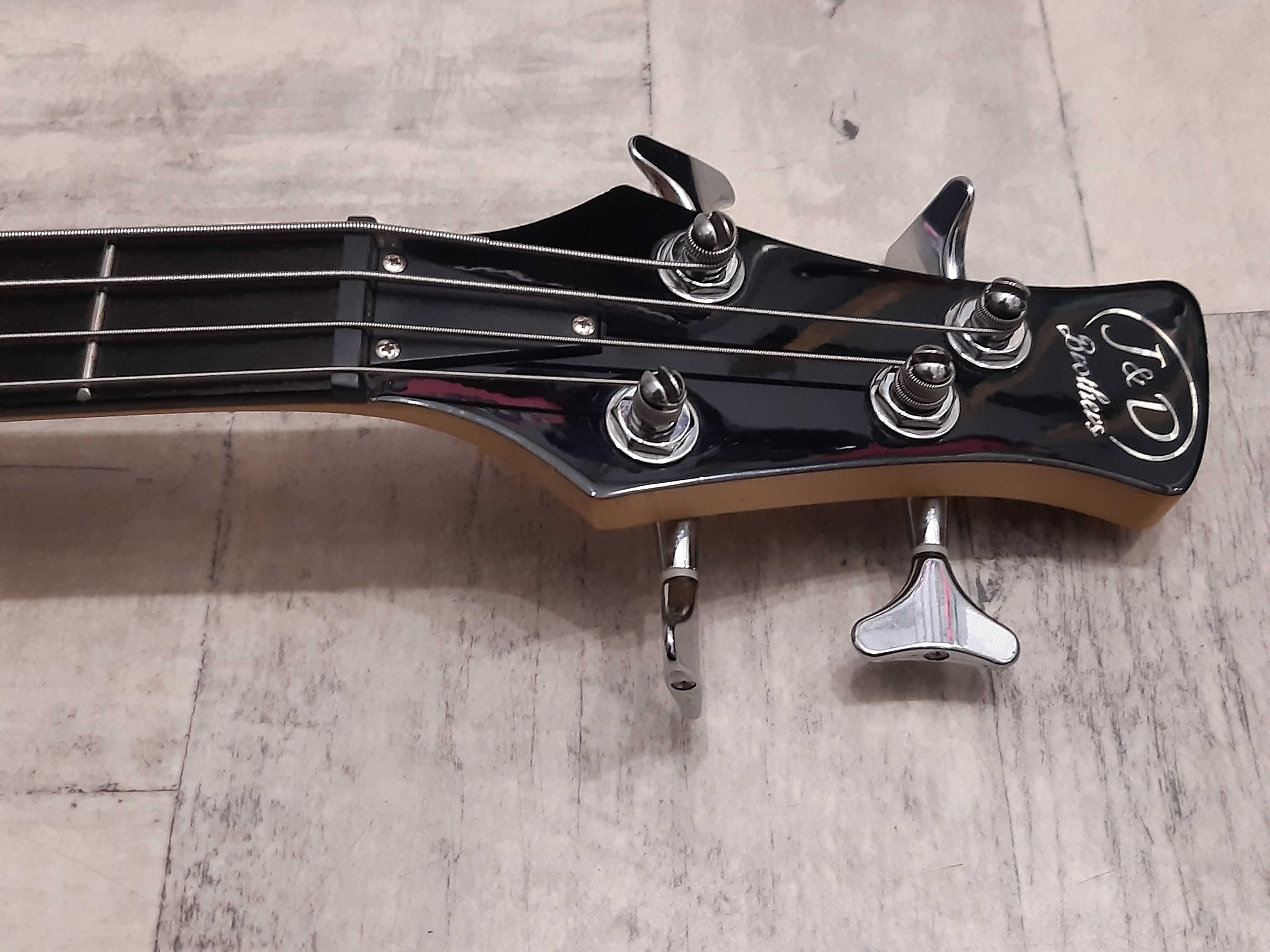 Gitara Basowa J&D - Dark Green Bass 4 - wysyłka Gratis lub zamiana