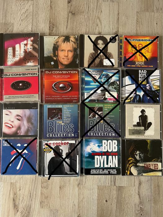 Музичні фірмові компакт Cd діски