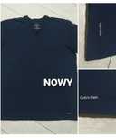 XXL, Calvin Klein, nowy, oryginalny t-shirt męski,  granatowy.