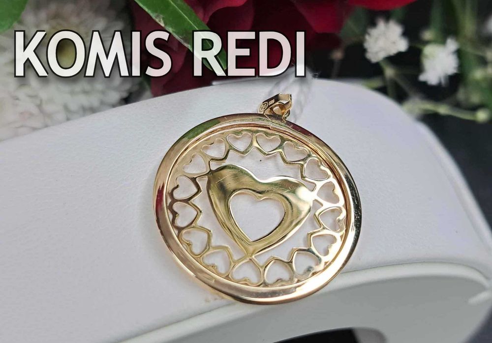 NOWA ZŁOTA ZAWIESZKA 1,46 GR. próba: 585 Komis Redi