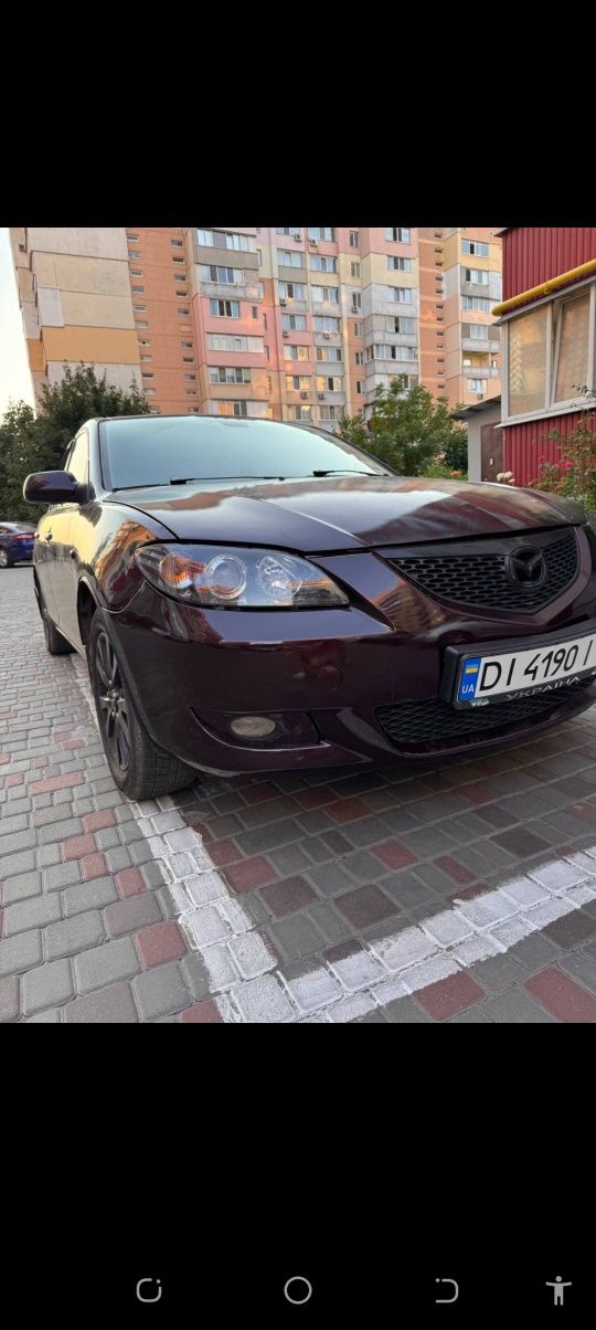 Мазда 3 2006р 1.6 АКПП, газ/бенз. в гарному стані.Власник.