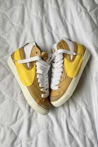 Жіночі кросівки Nike Blazer Mid '77 Jumbo Beige/Yellow