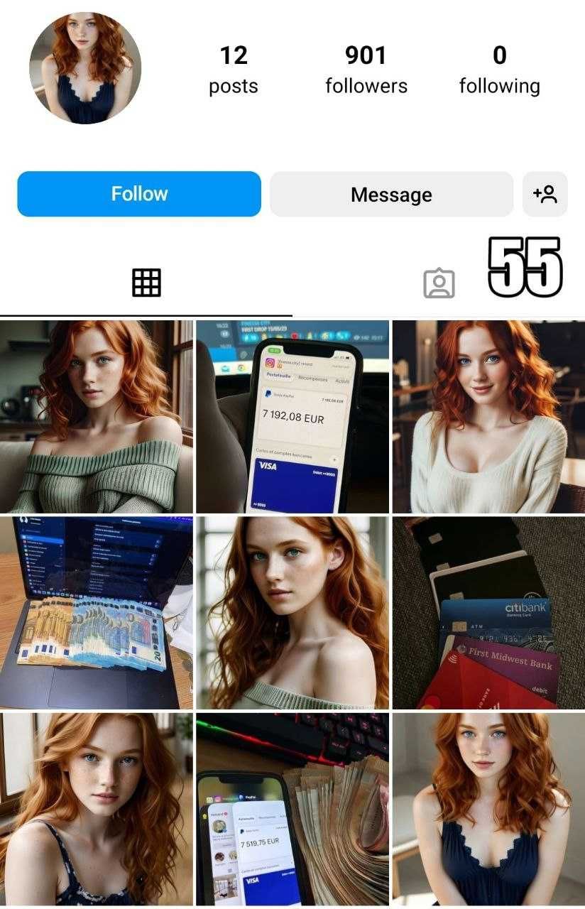 Instagram account womans | Аккаунт женский инстаграм