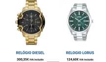Relógio Lorus solar
