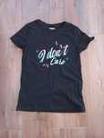 T-shirt damski czarny r. S